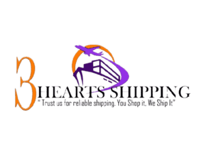 3 Hearts Shipping logo
